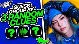 ✨ULTIMATE GUESS THE KPOP GROUP BY 3 RANDOM CLUES 1️⃣2️⃣3️⃣ #1 - FUN KPOP GAMES 2024
