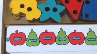 Шнуровальный набор  https://vk.com/ruwoodtoys УЛЯ1 Игрушки Монтессори,Азбукварик,Ортоковри