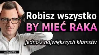 ❌CHORUJESZ bo JESTEŚ OSZUKIWANY. JESZ SYF. Lody, wakacje, słodycze a potem RAK 😵 Sylwester Kłos.