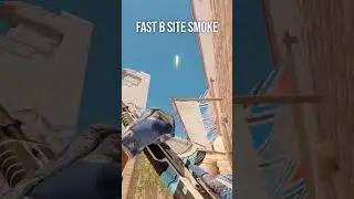 fast B site smoke Anubis CS2 