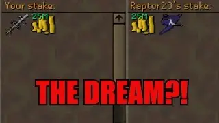 STAKING MY BANK 3 TIMES! THE DREAM?! OSRS STAKING