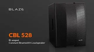 Introducing our award-winning CBL528 Constant Beamwidth Loudspeaker