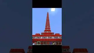 Minecraft Tower At Different Times #shorts