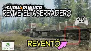 SnowRunner español / revive el aserradero / lago isleño