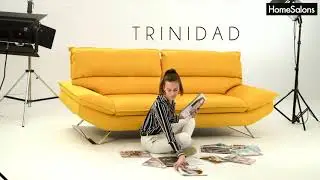 Canapé Tissu TRINIDAD - HomeSalons