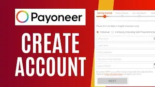 How to create Payoneer account