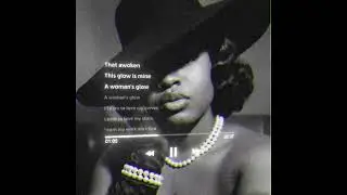 Woman’s Glow - Lyrics 