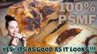 PSMF Cinnamon Sugar Bread | WEIGHT UPDATE| What I eating on a PSMF day| New PSMF RECIPE | janetgreta