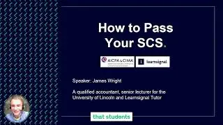 CIMA SCS Webinar (Saefwell) #cima #casestudy #cimascs #scs