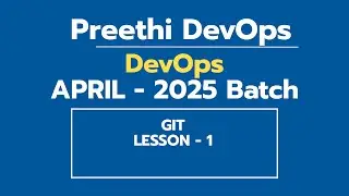 DAY - 2 DEVOPS BATCH APRIL 2025  |  GIT - DAY -1