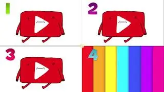 Who's faster? #7 Drawing 4 different pictures for kids