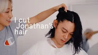 남편 머리 자르기 | CUTTING HUBBY'S HAIR | dahyeshka