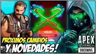 ¡Próximos cambios y novedades anunciados y filtrados! | NOTIAPEX 2 AGOSTO | Apex Legends SHOCKWAVE