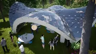 Event Canopy ArchVis Render Animation | Twinmotion | Escape Designs | 4k 60fps