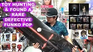 TOY HUNTING & FOUND A RARE DEFECTIVE FUNKO POP