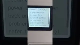 CANON G3770 G2770 G2730 G3730 G4770 SUPPORT CODE 5012