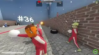 5 person killstreak in crab game dodgeball