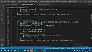 PHP Lecture 6.5 File Manager in Urdu part 4   upload files and view files