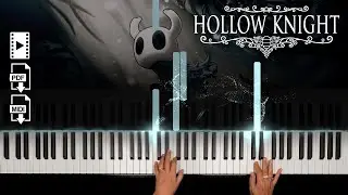 Hollow Knight - Christopher Larkin - Piano tutorial + sheet music + MIDI File