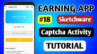 How To Make Captcha In Sketchware | Earning App Tutorial | How To Make Earning App In Sketchware