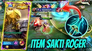 HYPER ROGER + SKY PIERCER= MANIAC..‼️BUILD HYPER ROGER TERBARU🔥USER ROGER PEMULA WAJIB TONTON