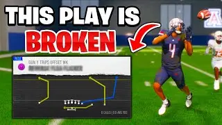 Best OFFENSIVE Playbook In College Football 25 (BROKEN PLAYS)