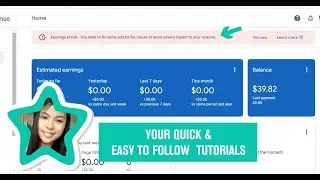 Earnings at risk   You need to fix some ads txt file issues to avoid severe impact to your revenue