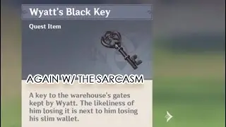 Daily Commission, Lost Key | Genshin Impact Quests | Guy finding key at winery