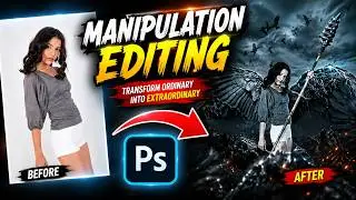 Adobe Photoshop CC Manipulation Editing Video Tutorial # Change Background #shahzadmehmoodofficial#