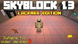 Minecraft: Skyblock 2018(LAGFREE)Update 1.3 Bedrock Edition Map W/ Download(