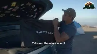 Campstream setup guide - Rivian R1T/R1S - Turn your EV into HVAC for your tent #evcamping #rivian