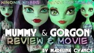 Mummy & Gorgon REVIEW & MOVIE (Create-A-Monster)