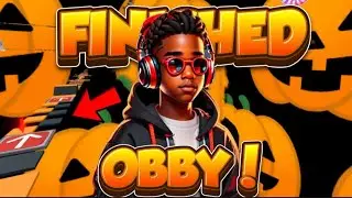 GWDENT FINISHES THE HALLOWEEN ROBLOX OBBY!