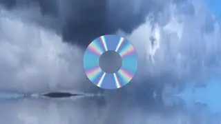 An iridescent CD shader in Godot