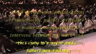OSU - CHS White Coat 2012: Oath & Closing Comments