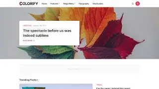 Colorify - Creative Blogger Template
