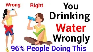 5 Common Mistakes 96% People Doing in Drinking Water | Perfect Way to drink water For Muscle Growth