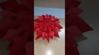 Paperbag star/ Christmas decor/Christmas craft