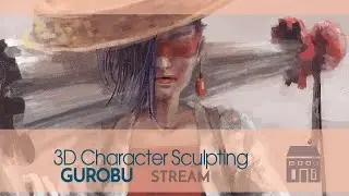 3D Character Design, Sculpting with Blender: GUROBU