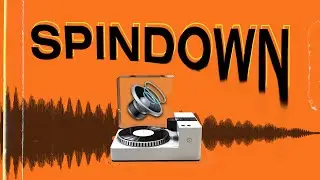 This free plugin lets you create an Audio SpinDown in any program 🔊