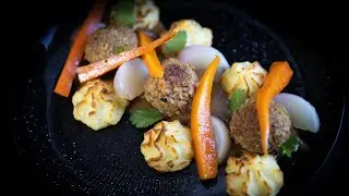 MEATBALL VEGAN & duchess potatoes | Christmas & gluten free