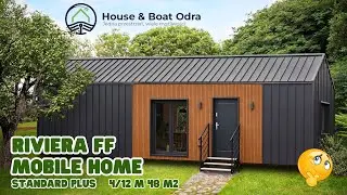 4K Dom mobilny Riviera FF mobile home mobileheim tiny house Letniskowo JB Homes Houseboatodra