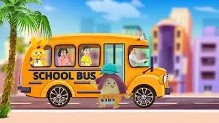 The wheels on the bus go round and round - Wheels on the bus 23 Seconds