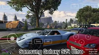 SAMSUNG GALAXY S24 ULTRA | GTA 5 GAMEPLAY  ( Snapdragon 8 Gen 3 + ) Horizon Emulator