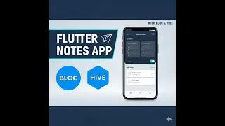 Flutter Note App: Clean Architecture with Bloc/Cubit & Hive Database