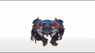 Unfinished Transformer Optimus prime Short flash