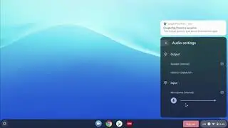 Chromebook - Adjust Microphone Level