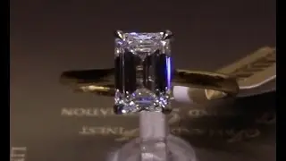 #88264 | T2.03ct | Emerald Cut Solitaire | Set in 18ct Yellow Gold