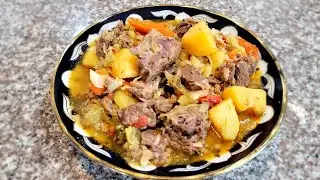 Настоящая Узбекская ДЫМЛЯМА Вкусно и просто/Uzbekcha dimlama tayyorlaymiz!