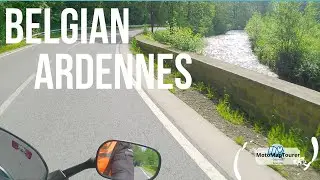 Motorcycle trip Ardennes Belgium - Twisty roads and beautiful views in the ardennes + Route